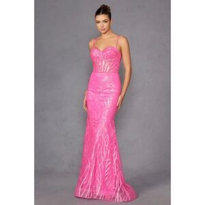 WOW Pink Formal Dress